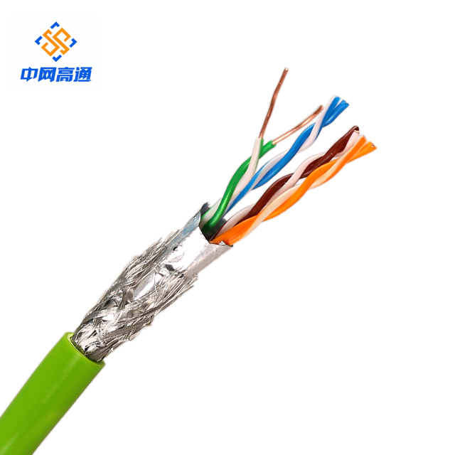 Tinned copper shielded network cable